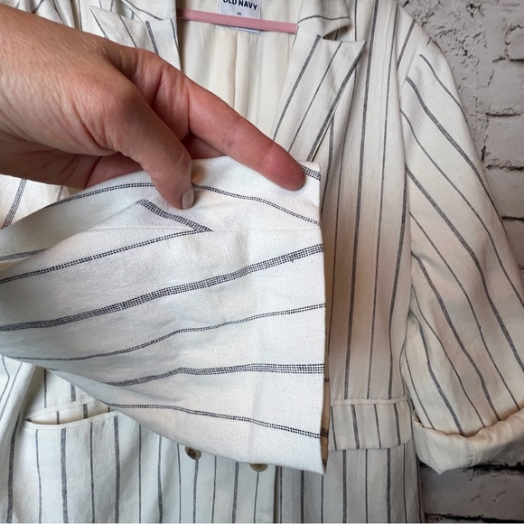 OLD NAVY 2pc SET Linen blend blazer and short set PLUS SIZE 2X - Picture 10 of 13